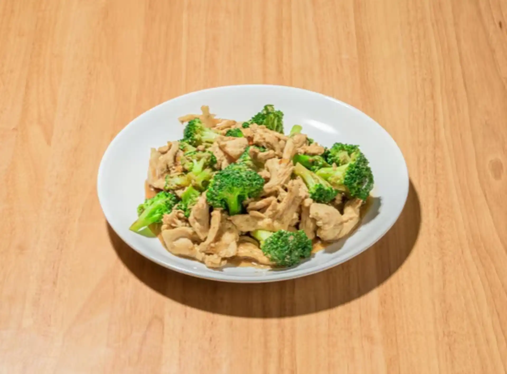Chicken and broccoli