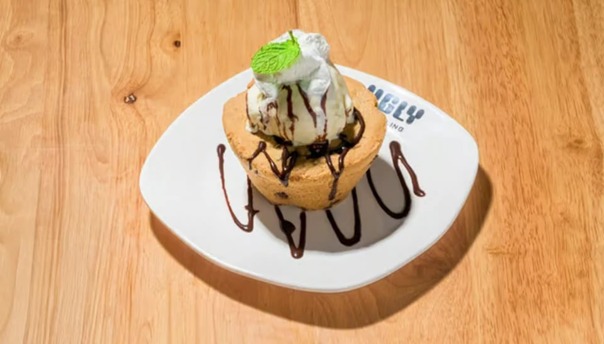 Chocolate Chica Lava Cookie — warm molten lava chocolate cookie