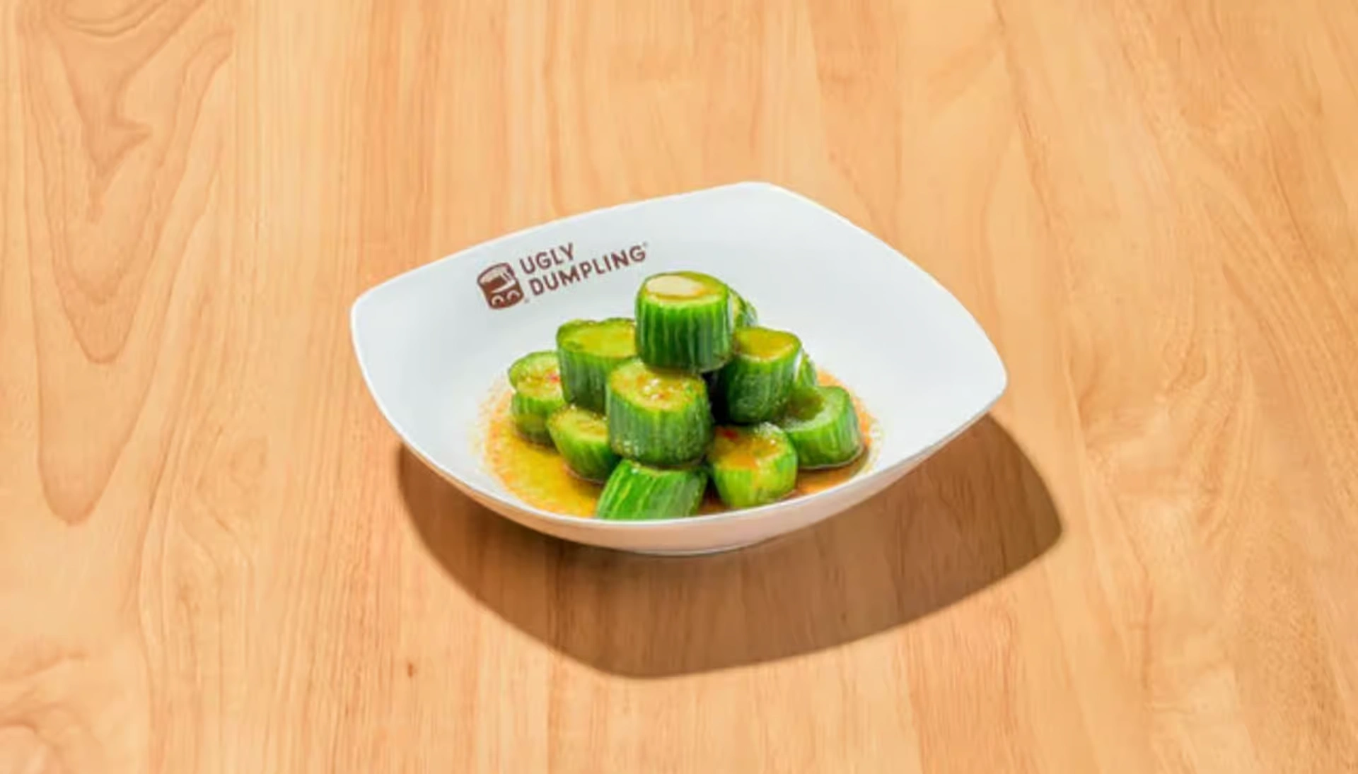 Smashed cucumber salad