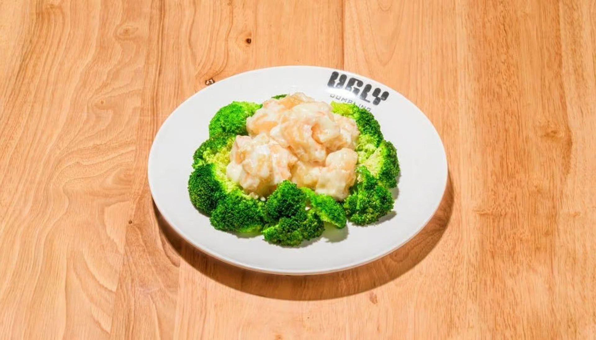 Shrimp and broccoli